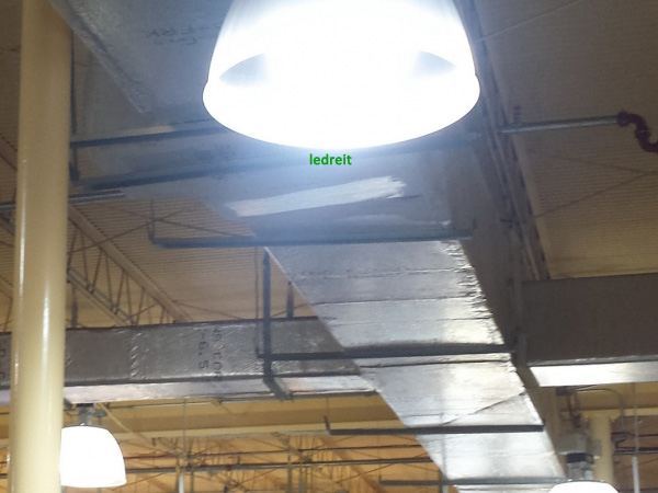 80W High Bay LED Retrofit Bulb Project