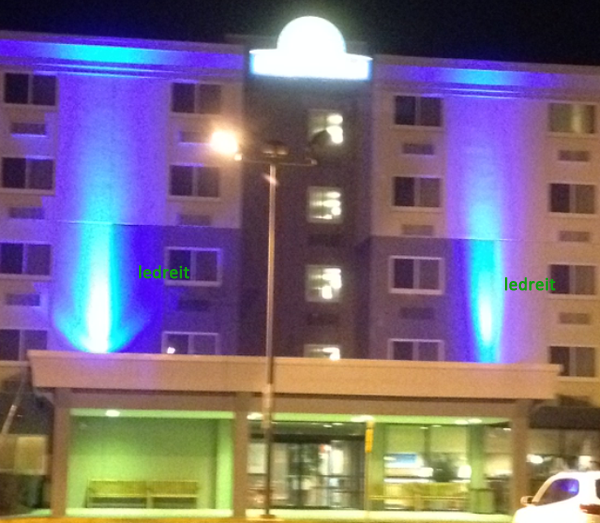 holiday inn flood light